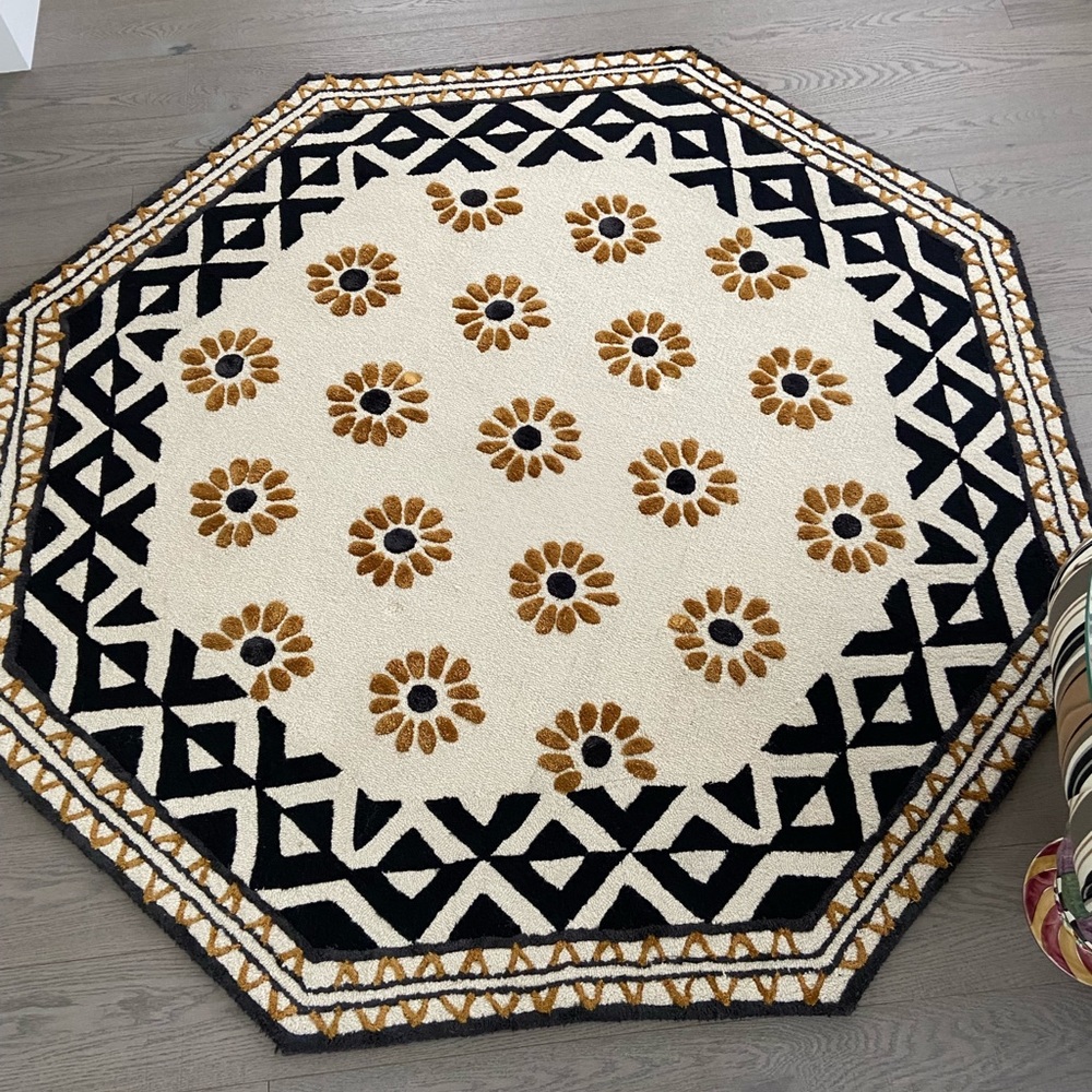 Mackenzie Childs Crazy Daisy Carpet